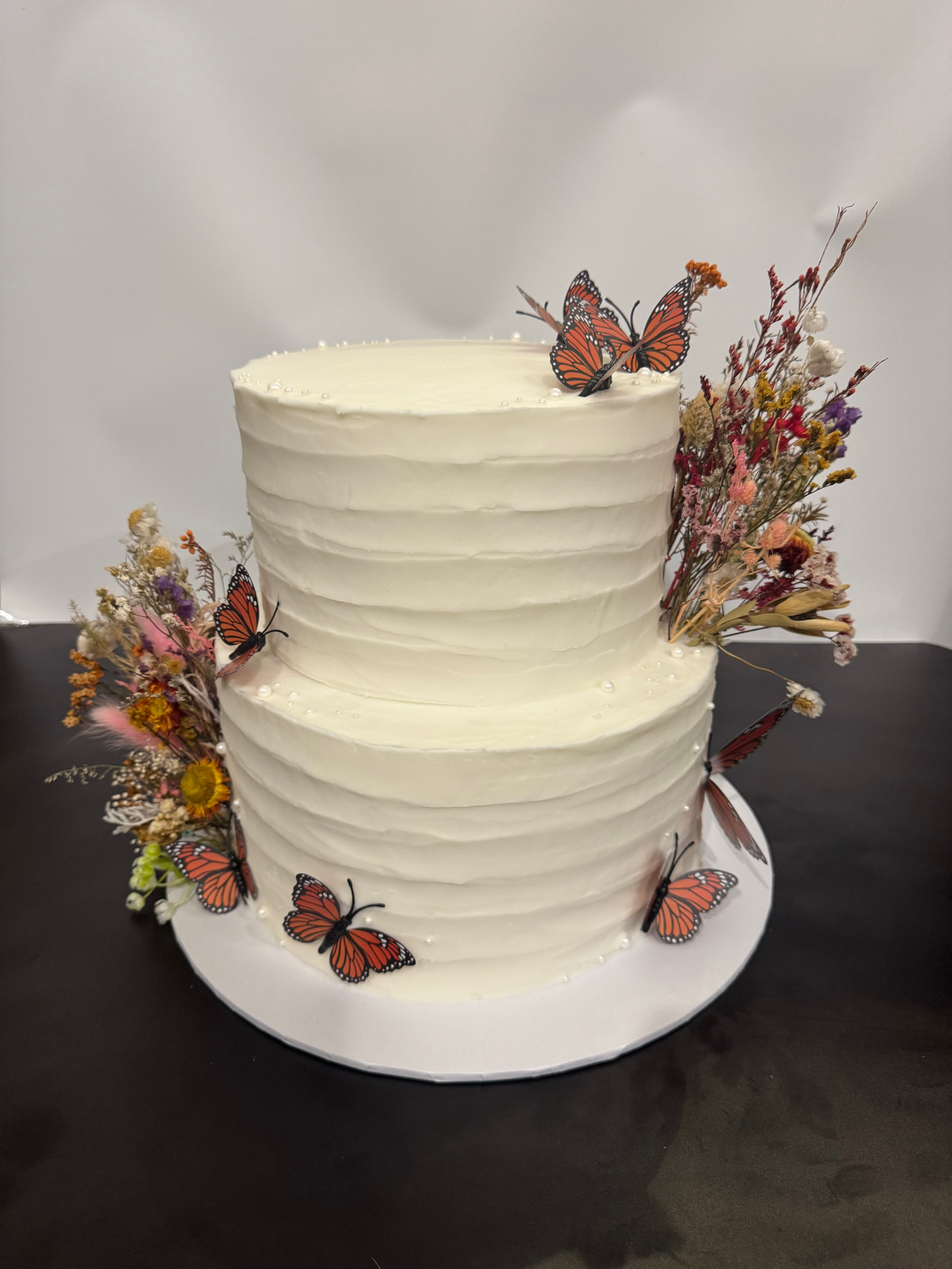 Butterfly & Dried Florals